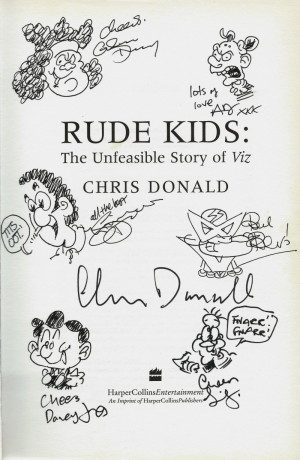 Cleo Rocos planted a kiss alongside her signature in my copy of ...