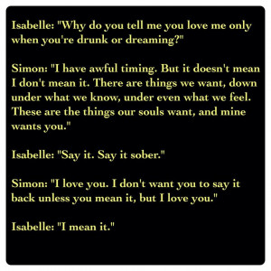 Simon: Mortal Instruments Quotes, Tmi Quotes, The Mortal Instruments ...