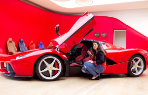 ... Marion Bartoli, took in a tour of the Ferrari factory on a recent