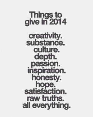 New Year...New Opportunities #2014