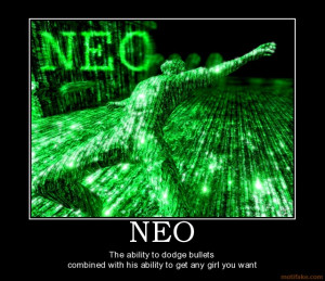 Neo Matrix Trinity Bullets...