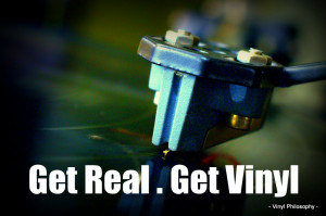 Get Real . Get Vinyl - Vinyl Quote