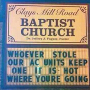 Church people got jokes Funny Quote Image