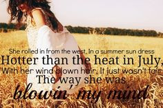 Country Lyrics About Summer Hay lyrics, country girls,