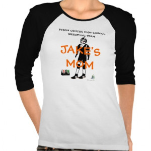 Custom Wrestling Mom Cartoon T-shirts