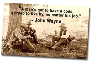 Cowboy Code of Ethics