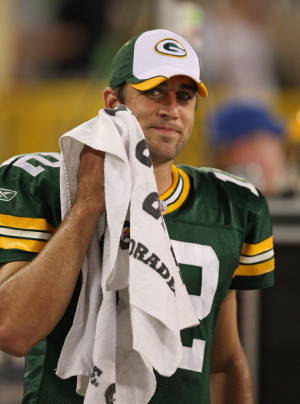 Aaron Rodgers - Chicago Bears v Green Bay Packers
