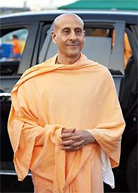 Radhanath Swami at Moscow