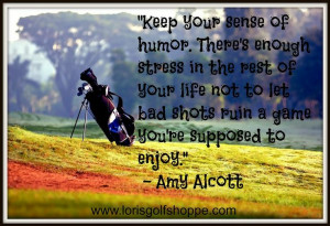 Something to ponder by Amy Alcott! #golf #golfthoughts # ...
