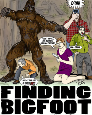 FINDING BIGFOOT: The Discovery by Rictor-Riolo