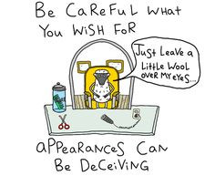 ... pun on a platitude, famous quote, idiom, cliche, or current event