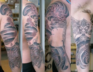 japanese forearm tattoos designs