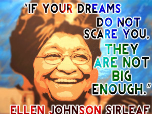 ... Ellen Johnson Sirleaf http://www.liberianow.org/continent-and-country