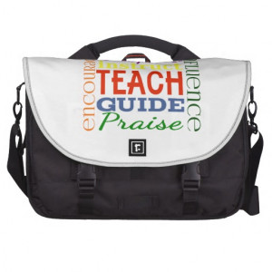 Teacher Word Picture Teachers School Kids Computer Bag