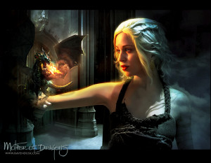 Mother of Dragons : Amazing Daenerys Stormborn Digital Fan Art by ...