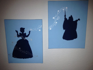 Disney's Cinderella & Fairy Godmother Painting Set