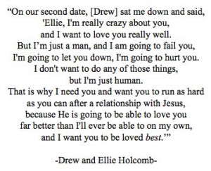 Drew and Ellie Holcomb - just... wow. This literally changed the way I ...