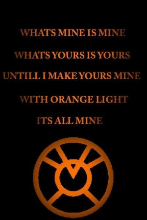 Orange Lantern Oath What...