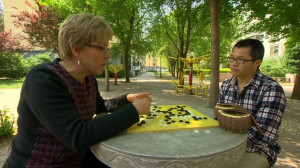 The BBC's Carrie Gracie speaks to political analyst Deng Yuwen over a ...