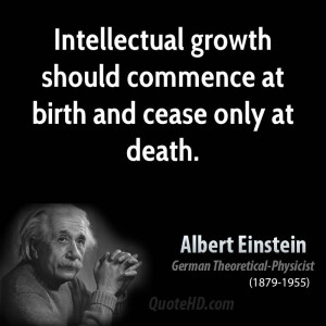 Intellectual Growth Should...
