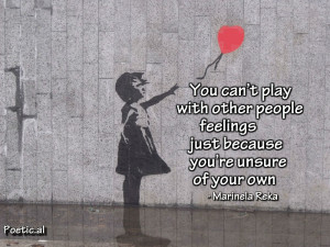 Feeling Quotes, marinela reka