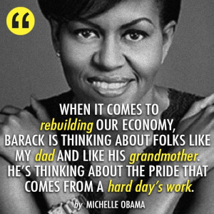 Michelle Obama – “How hard you work”. Analiză Critică a ...