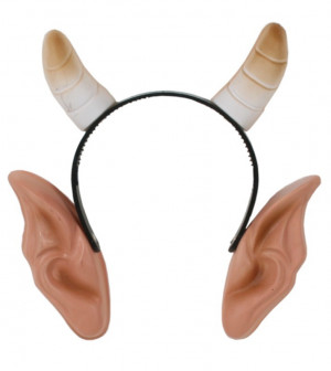 Satyr / Devil Horns and Ears on Headband