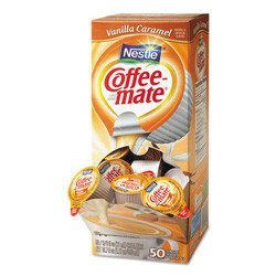 Coffee-Mate® Liquid Coffee Creamer, Vanilla Caramel, 0.375 oz Cups ...