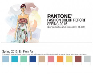 Spring 2015 Pantone Color Trends