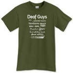 Deaf Guys are... Splendid lovers, Handsome, Really funny, Good cooks ...