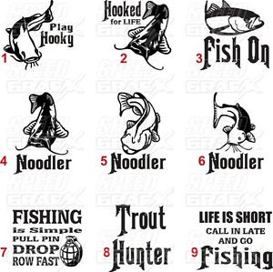 ... -FUNNY-QUOTES-AND-SAYINGS-VINYL-DECAL-WINDOW-STICKER-FISHING-DECAL