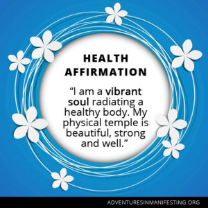 health affirmation
