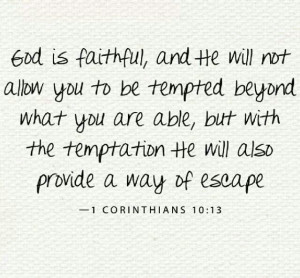 There is no trial that you can't overcome.God is faithful♥