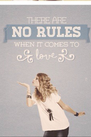 Taylor Swift Quote - Blue Background