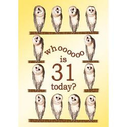 31st_birthday_with_curious_owls_greeting_cards.jpg?height=250&width ...