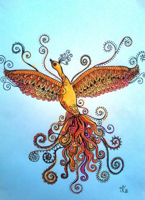 Phoenix rebirth by koko0117