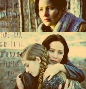 Katniss and Prim Everdeen.