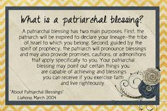 ... patriarch bless lds patriarchal blessing patriarchal blessing handout