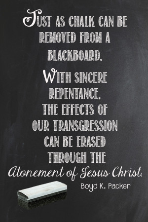 YW March Lesson Help #1 The Atonement