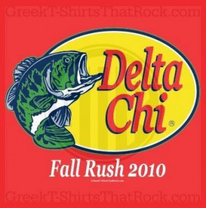 Delta Chi Rush Bass Rush Shirt Rush Theme Fraternity