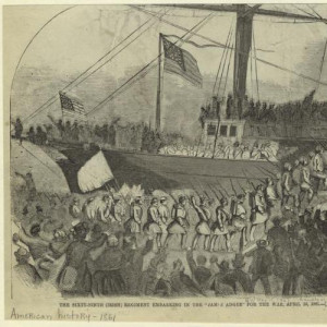 The 69th Regiment Sailed from New York to Virginia