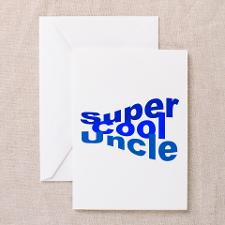 Super Cool Uncle Greeting Card for