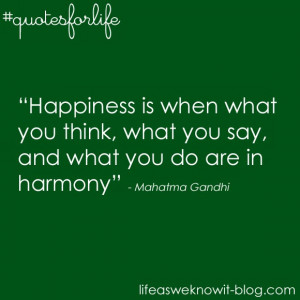 Quotes for life...happiness