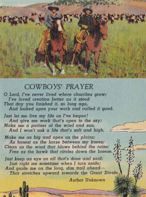 Go Back > Gallery For > Cowboy Prayer Funeral