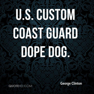 custom coast guard dope dog