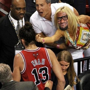 PHOTO OF THE DAY: That Lady From Last Night’s Game Giving The Middle ...