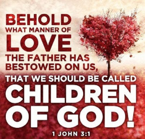 We should be called the Children of God!