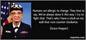 More Grace Hopper Quotes