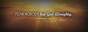 Fear Nobody Facebook Cover Photo