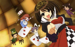 The Melancholy of Haruhi Suzumiya Alice in Wonderland